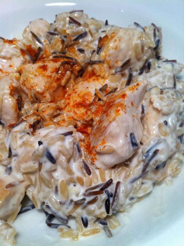 High Carb Hähnchenbrust mit einem Reis