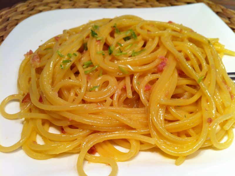 Die leckeren High Carb Spaghetti Carbonara3