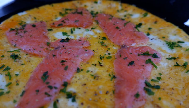 Omelette-Lachs
