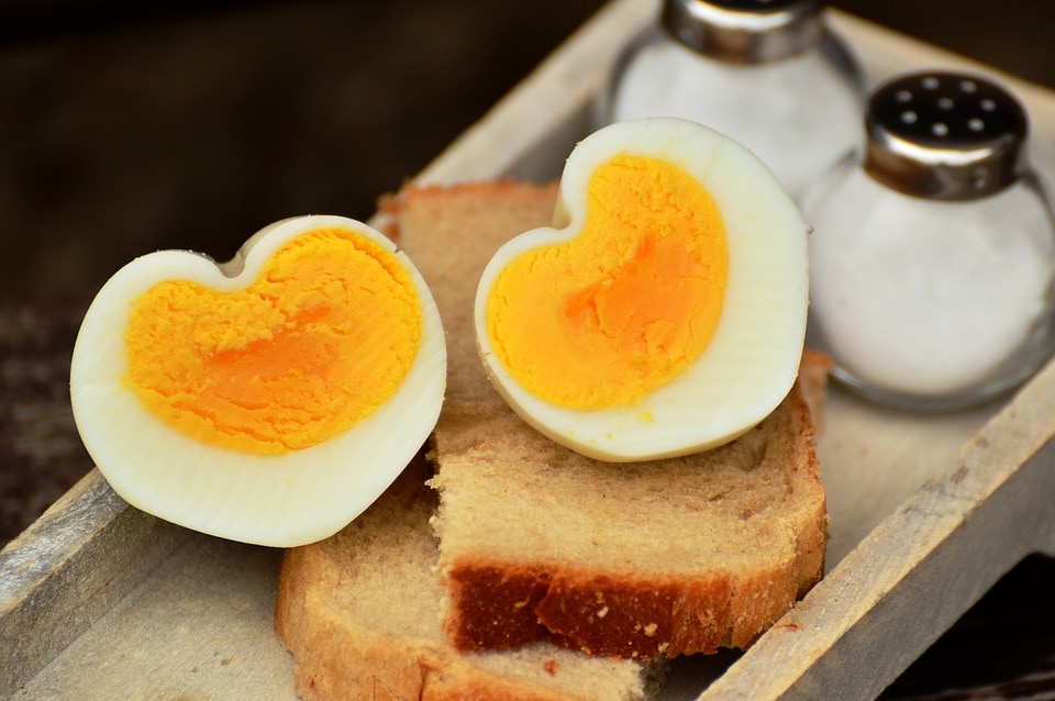 Vitamin-D-Lebensmittel, Ei, Hühnerei