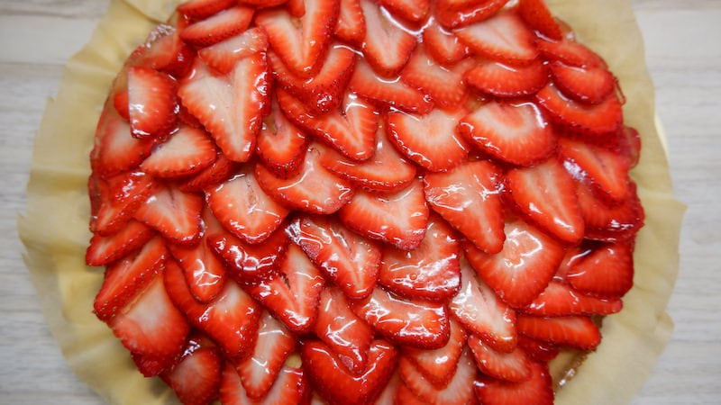 Erdbeer-Kuchen-gesund