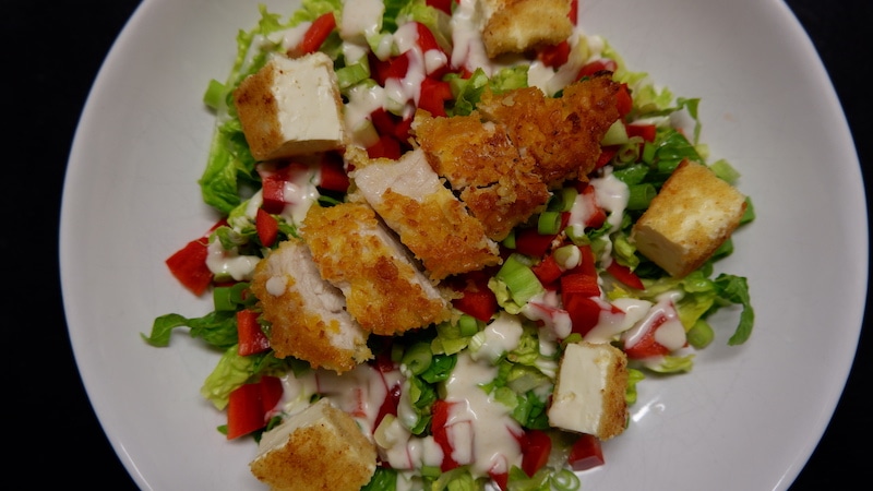 Chicken-Feta-Salat