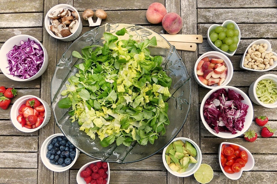Ernährung, Gesund, Gesundheit, Essen, Salat